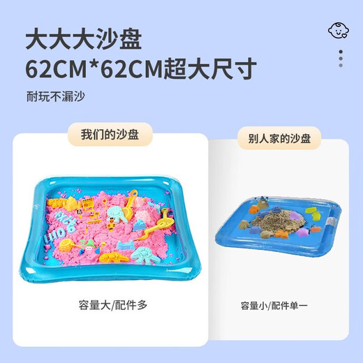 活石（LIVING STONES）太空玩具沙无毒彩泥儿童玩具男女孩沙盘沙子星空沙3-6岁生日礼物