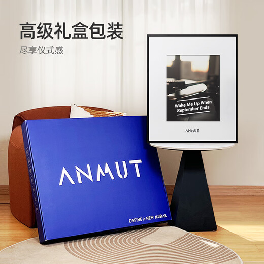 Anmut mural lyrics audio S2 third generation PRO wall-mounted oil painting speaker Bluetooth wireless home suspended lyrics subtitle audio HIFI New Year girlfriend gift national subsidy