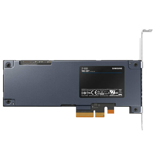 Liejia Samsung original factory enterprise-level data center-level performance-level commercial grade industrial control durable grade SLC MLC TLC particle optional SSD solid-state drive 983 ZET AIC PCIe3.0 3.84T
