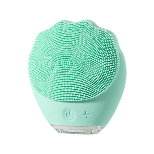 Gerllo Facial Cleansing Instrument Electric Pore Cleansing Facial Washing Instrument as a Birthday Gift for My Girlfriend Mint Green High Frequency Vibration 5-level Adjustment