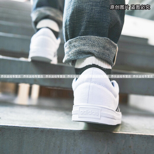 ADIDAS Men's Shoes Neo Lightweight, cómodo, simple, bajo deportes y zapatos casuales muy recomendados, transpirables, blanco y negro AW3889 36 36