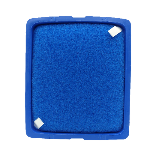 美质达飞利浦吸尘器配件过滤网海帕海绵FC9728/9732FC9735FC9741吸管地刷吸头毛刷 FC9735F9732 蓝色进风口滤网配件