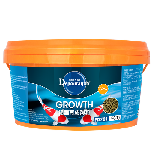 Depontaqua Debon Koi Fish Fix Goldfishfis High Spirulina Color-Enhancing Grain Fish Fish Fish Breending en Pelleted Fish Feed Fd702 Koi Feed 900g