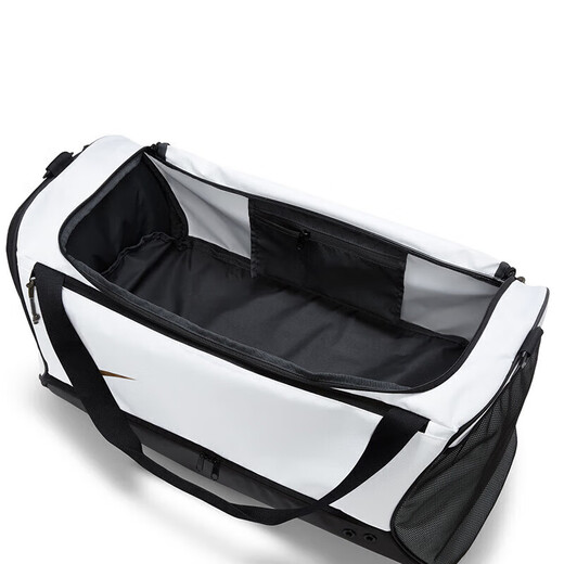Nike (Nike) Bolsa de entrenamiento para hombres y mujeres, bolsa de cuerpo cruzado, bolso de hombro, bolso, bolsa de transporte, bolsa de viaje, DX9789-100 White