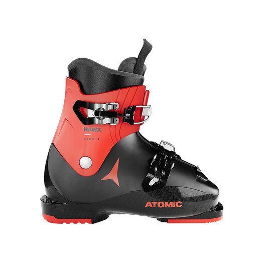 ATOMIC阿托米克儿童滑雪鞋青少年滑雪运动专业装备双板雪鞋 黑红色 *中童*HAWX KIDS 2 19-19.5