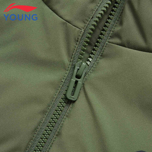 Li Ning Children's Clothing Children's Down Vest Men's and Women's Small and Big Children's 85% Duck Down Warm Vest Jacket 130YMRU015-3