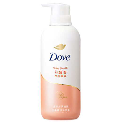 Dove Dove Essence Shower Gel 500g Silky Smooth White Peach Fruity Fragrance