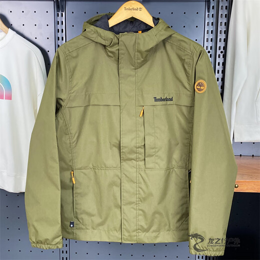 添柏岚（Timberland）24春夏男装外套户外运动连帽夹克外套A695W 590-卡塞尔绿色 S 170