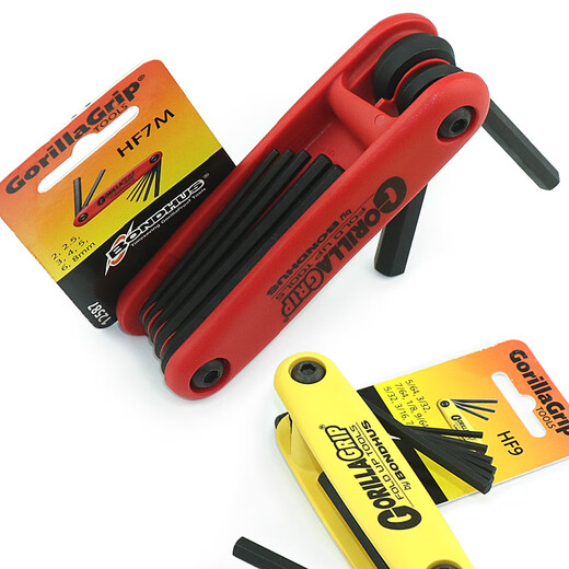 Bondhus us falten Allen Wrench Metric Imperial Bicycle Motorcycle Repair Plum (12591) 0,05-3/16 Imperial 9-Piece-Set