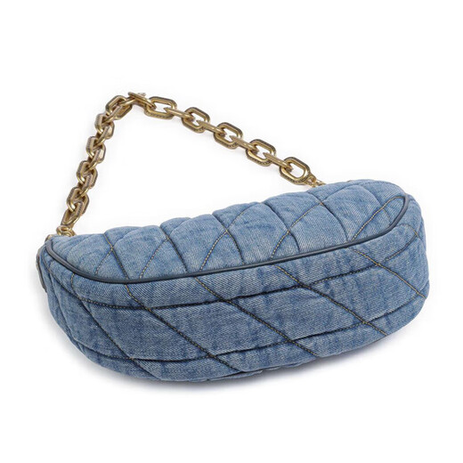 Entrenador 23 Nuevo bolso de axila de cuero clásico, bolso de un solo hombro, Give Girlfriend [Regalo navideño] Denim azul CR679 B4IN