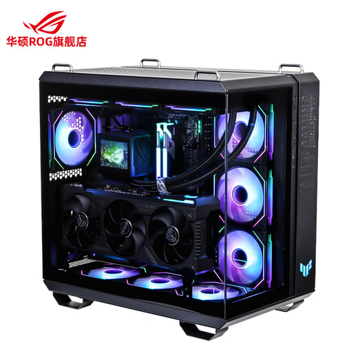 ASUS 5080 i7 14700KF ASUS ROG family bucket graphics card Black Myth Wukong game desktop live broadcast assembly computer host DIY assembly machine i7 14700KF+RTX5080 configuration three hosts
