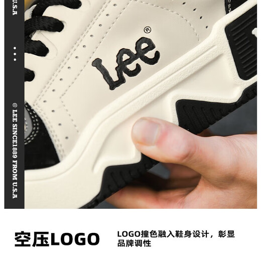 Lee men's shoes winter new casual shoes trendy thick-soled bread shoes men's sneakers heightening sports shoes fashion shoes for men olive green L241MB713 40 If your feet are thin, please take a smaller size