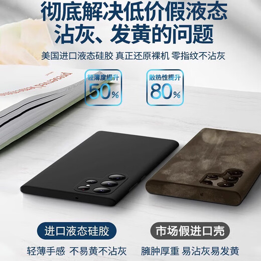 Paipaimi [in den USA importiert] ist für Samsung S24ultra Mobiltelefon Fall S25U + Schutzhülle Flüssig Silicon Galaxy23 Full-Paket U High-End New Shell Ultra-dünn [unky Schwarz] importiert in den USA 丨 Soft und weiches hautfreundlich 丨 30-mal Anti-Fall- und Dirt Resistance Samsung Galax S24 Ultrival Ultridens 丨 丨 丨 丨 30-mal ulldiert 丨 丨 丨 丨 丨 丨 丨 丨 丨 丨 丨 丨 丨 ul