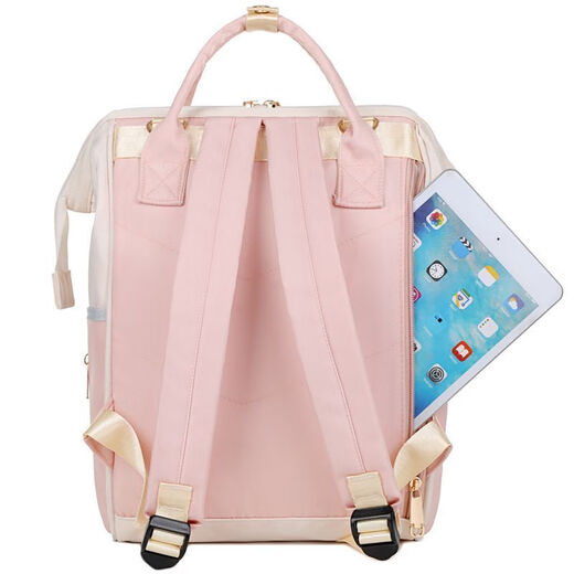 Disney (Disney) Mommy Sac 2024 Nouveau sac et bébé sac maman sac maman sac sac à dos grande capacité multi-fonctions de pin de riz poudre de riz