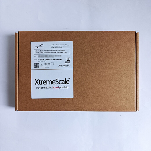 New solarflare SFN8522 X2522-25G-PLUS low 10G network card X2522PLUS 25GB version includes original module