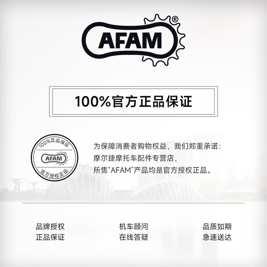 AFAM牙盘杜卡迪怪兽821/797/696/796/695/1100/1200大小飞链轮链条 15+42齿 原装齿数（怪兽821）