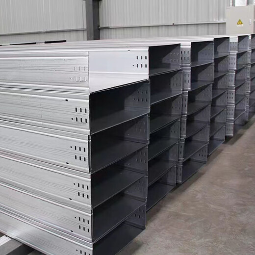 Cable bridge steel galvanized metal wire trough ladder type 1507550200*100 cable bridge fireproof spray plastic 50x25x0.8