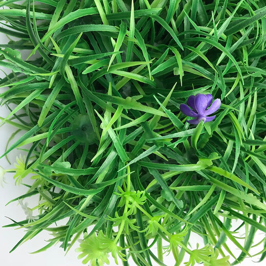 Duoxiu simulated plant wall, green plant wall background wall, green simulated plant mall advertising door head artificial decoration, encrypted seedling 30*30CM piece