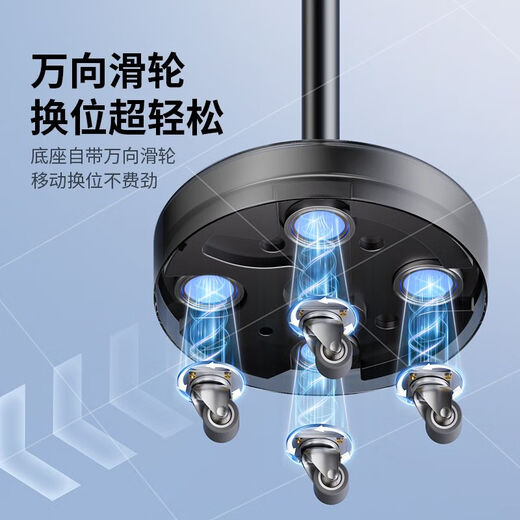 Kerunle universal pulley floor-to-ceiling multi-functional bedside lazy man chasing drama live video tablet support bracket mobile phone and tablet universal model with universal wheel cantilever bracket