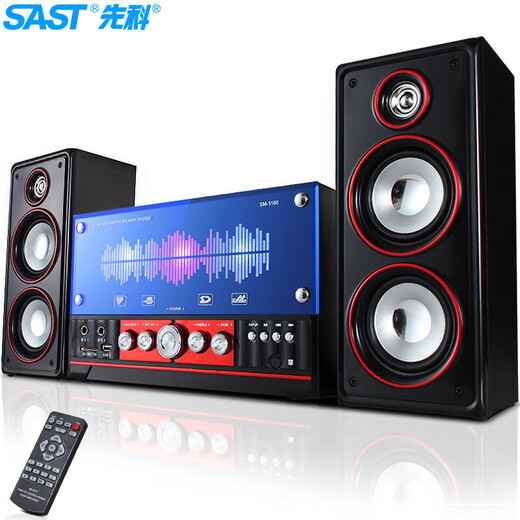 SAST SM-1106 audio combination living room home TV 2.1 channel subwoofer desktop computer notebook active wooden multimedia Bluetooth speaker