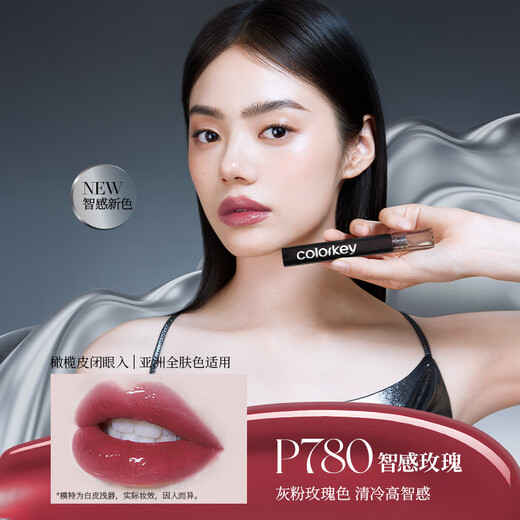 Color Key Lip Gephaze reflejado no fácil de superar la serie Velvet Serie Magnificent Lipstick (Versión 3.0) R702