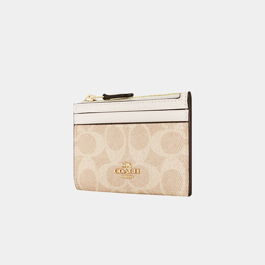 Coach (Coach) [Brand Direct Supply] Frauen klassisches Logo tragbarer Multi-Card-Kartenpaket PVC mit Leder CW870ImXDM
