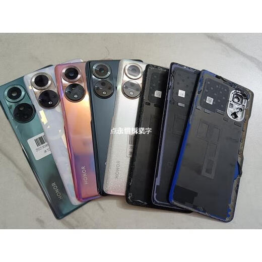 Honor second-hand 50 pure original disassembled back cover 50pro original glass battery cover 50se mobile phone back case Honor 50pro original disassembled 9 new summer amber