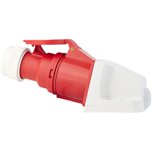 Delixi aviation industry plug 32a socket 3 core 4 three phase electricity 380v male and female docking waterproof 16a connector set four core 32A plug + connector