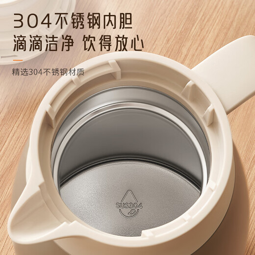 Joyoung thermos kettle household hot water kettle hot water bottle 304 stainless steel liner vacuum insulation large capacity 2LWR735