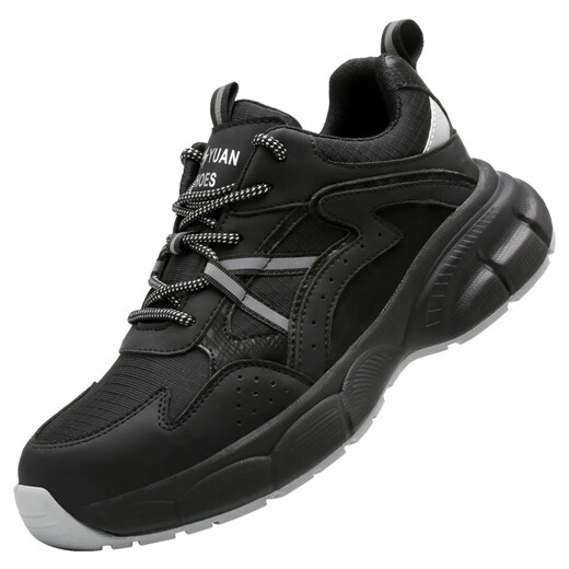 Sokate Electrician Insulated Shoes 10kv State Grid Special Labor Protection Shoes Men's Plastic Steel Head Anti-Smash Anti-Puncture High-End Safety Shoes Black-Insulated 10kv 46