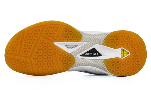 YONEX comfortable and simple low-top badminton shoes for men and women, white, 75th anniversary commemorative model, white 41