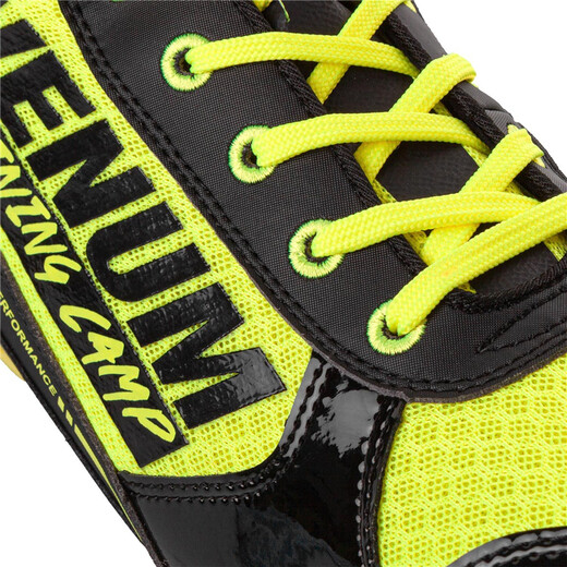 VENUM ELITE VTC 2 Elite Professional Competition Training Boxing Wrestling Shoes and Boots Black and Green High 41
