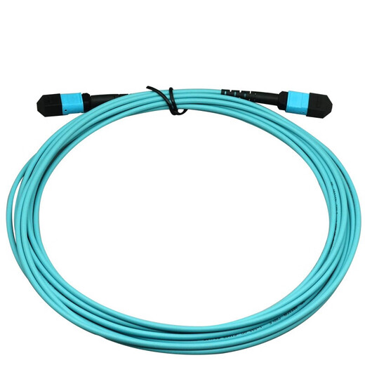 Huihong Times Faser-Optik-Jumper MPO-MPO/LC/FC8 CORE 12 CORE 24 CORE OM4 100 Gigabit Multimode 40G/100g/200g/400G Ein-minütiges Vier-optisches Modul Fasersprung MTP-Strahl optisch-Kabel MPO-MPO8 Core (OM3) 1 Meter