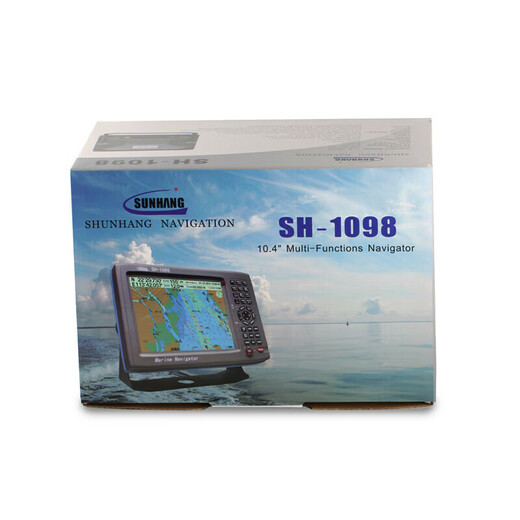 船用GPS导航仪海图仪AIS避碰仪鱼探仪多功能三合一顺航SH-1098 海图+GPS+避碰AIS