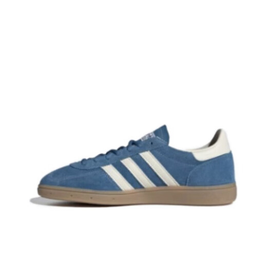 Adidas ORIGINALS HANDBALL SPZL non-slip wear-resistant lightweight low-cut men's and women's sports and leisure sneakers IG6194 blue and white 38.5 (235mm)