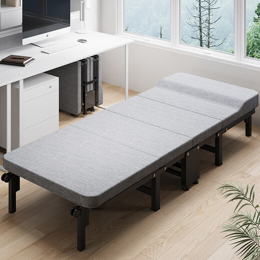 Okeefe Lit pliant célibataire Bureau Break Preche à lit pliant lit accompagnant lit simple sieste 4 lit en bois pliant 70cm