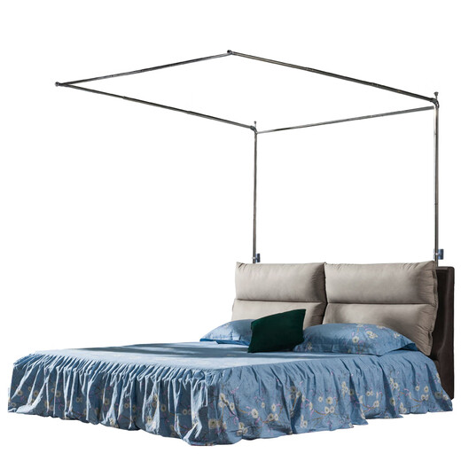 Shizuo Mosquito Net No Installation for Large Bed New Mosquito Net Stainless Steel Presser Foot Telescopic No Punching Space Saving 1.5m No Installation 1. Single Bracket Straight Side Model (No Mosquito Net) 1.5m (5 Feet) Bed Shizuo Mosquito Net No Installation for Large Bed New Mosquito Net Stainless Steel Presser Foot Telescopic No Punching Space Saving 1.5m No Installation 1. Single Bracket Straight Side Model (No Mosquito Net) 1.5m (5 Feet) Bed