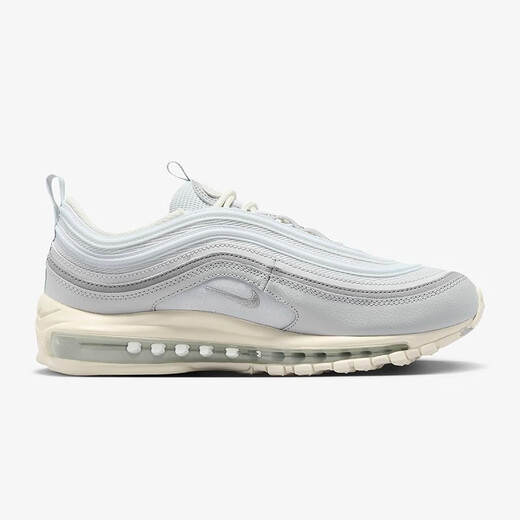 耐克（NIKE）男鞋 Air Max 97 全掌大气垫缓震 复古男士休闲运动跑步鞋 白灰 DZ2629-001 40码/US7