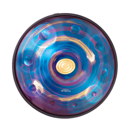 Als Teman -Handscheibe erhält ein nationales Verkaufsvolumen von über 10.000 Handpan professionellen Percussion -Instrumenten eine vollständige Reihe von Tutorials [Support Customization] Meteor 10 Sounds