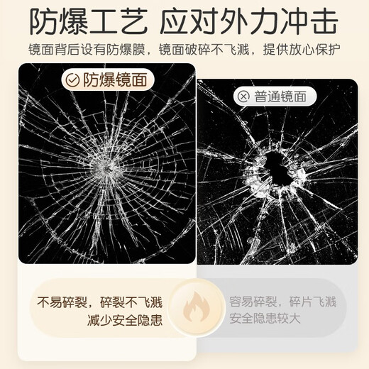 穿衣镜全身落地镜家用试衣镜壁挂卧室玄关落地镜女生宿舍简约镜子 40*150白【还原美貌 高清成像】
