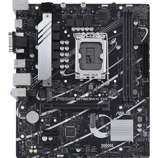 华硕（ASUS）13代CPU主板 i5 13490f 13600kf盒装 散片 板U套装 i513400f B760M-K DDR4 i5-13490F盒装【三年联保】