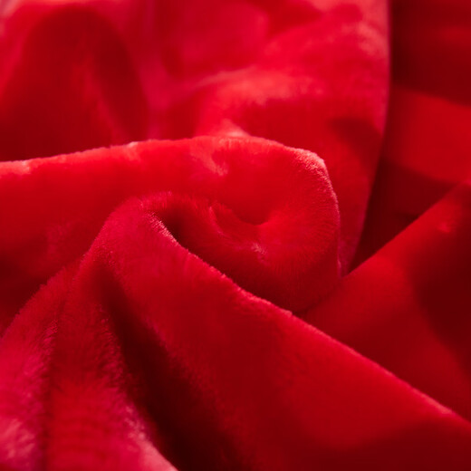 Red Dragonfly Wedding Rasher Blanket Свадебное одеяло Большое красное красное двойное утолщенное покрытие одеяло теплое флисовое одеяло CC-655 Rasher Blanket-Big Double счастье 180*220 см [около 6JIN [JIN равно 0,5 кг]]]