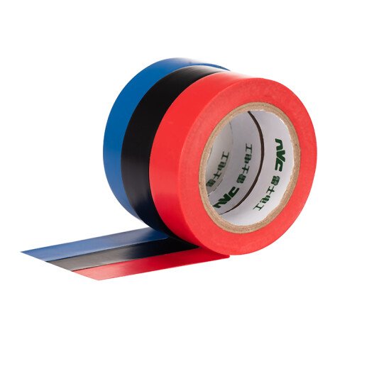NVC NVC electrical tape PVC electrical insulation tape electrical tape lead-free flame retardant moisture-proof tape 10 meters 3 pack