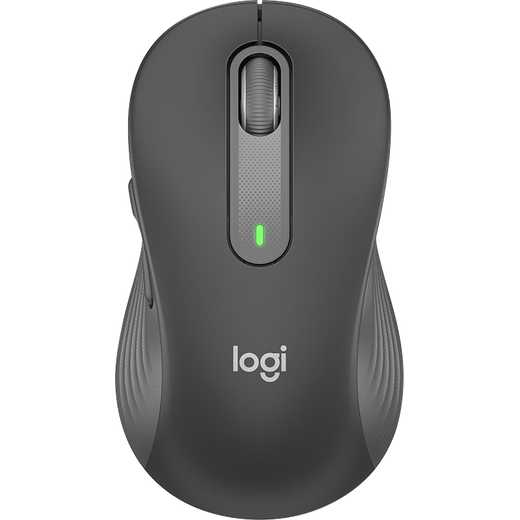 罗技（Logitech）优选系列M650无线蓝牙鼠标 办公蓝牙静音鼠标Mac苹果ipad鼠标人体工学双模鼠标大小手可选男女通用 M650中小手 黑M（M750入门款）