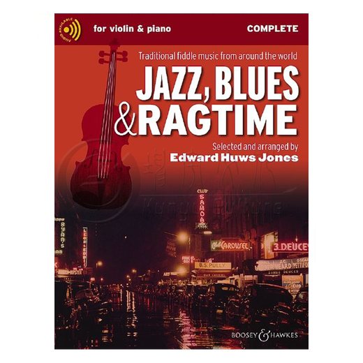 Jazz Blues and Regtime Violin Music Selected from traditional violin music around the world Attached online music Jazz Blues and Ragtime Violin BH13893