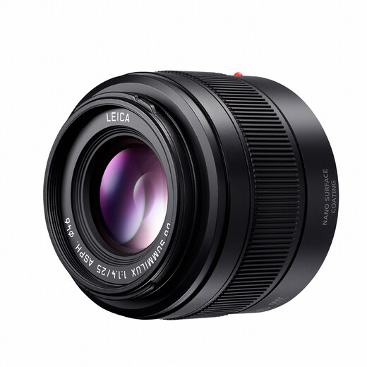 Panasonic 25mm F1.4 second generation lens mirrorless camera lens standard fixed focus lens portrait lens M4/3 mount