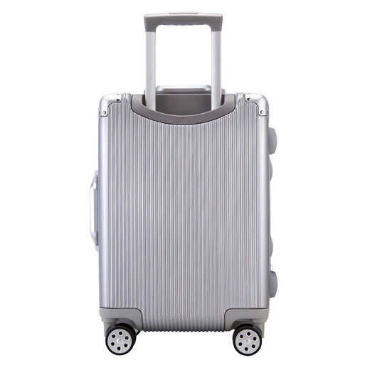 Diplomate Diplomat Suitcase avec coin gardien de garde en aluminium Boîte de chariot Double TSA Mot de passe Lock Boarding Boarding TC-9182