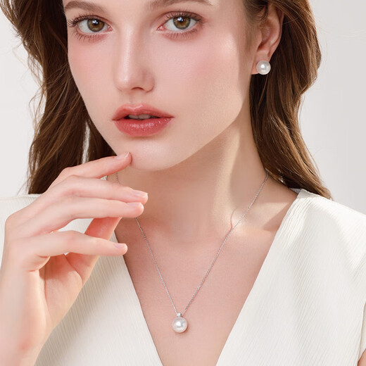 Joyself Aurora Venus Australian White Pearl GUILD Five Star Noble Selection Princess Diana Necklace 18K Gold Princess Gift Zhizhen Five Star Aurora Venus 11-12mm