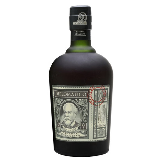 外交官（DIPLOMATICO） 进口洋酒 精选珍藏朗姆酒700ml 基酒调酒 烘焙朗姆酒 迪普洛姆珍藏朗姆酒 700mL 1瓶