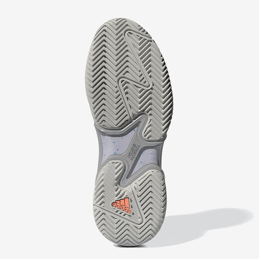 阿迪达斯（adidas）男鞋新款网球鞋 狼牙系列蒂姆同款Barricade12 运动休闲鞋 白/灰/蓝 GY1369 42
